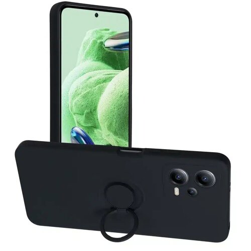  RING maska za XIAOMI Redmi NOTE 12 5G crna Cene