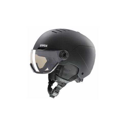  KACIGA UVEX WANTED VISOR PRO V black matt-silver-variomati smoke S1-S3 Cene