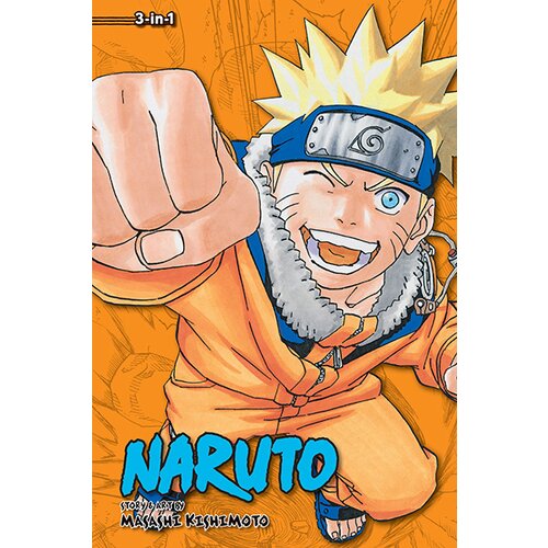 VIZ Media Masashi Kishimoto - Naruto 3-In-1 Edition 7: Vols. 19, 20 & 21 Cene