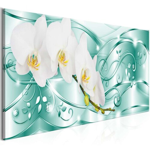  Slika - Flowering (1 Part) Narrow Green 150x50 Slike