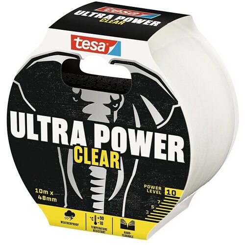 Tesa Ultra Power Ljepljiva traka za popravak (Prozirno, 10 m x 50 mm) Slike