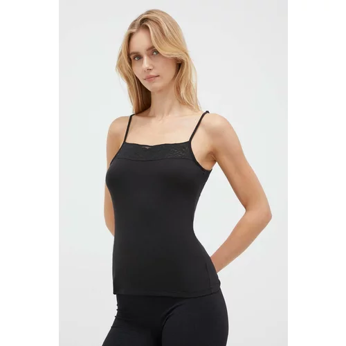 Calvin Klein Underwear Zgornji del pižame črna barva