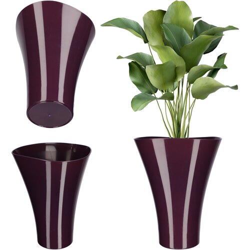 KADAX Pokrov za cvetlični lonec, plastični, vijoličen, 16 cm, (5000353149) Cene
