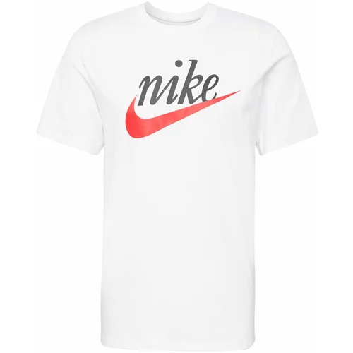 Nike Sportswear Majica 'FUTURA 2' rdeča / črna / bela