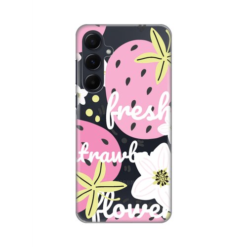  torbica silikonska print skin za samsung A556B galaxy A55 fresh pink Cene