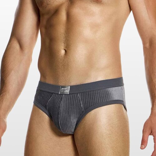 Modus vivendi mu&amp;scaron;ke slip gaće u sivoj boji iz linije Corduroy Slike