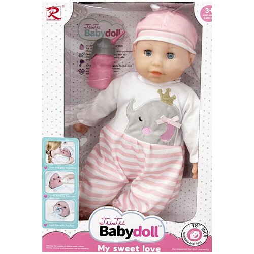 RL dojenček s stekleničko, velikost 40cm, Cene