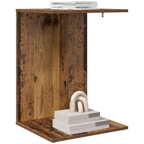  Bocni stol Staro drvo 45 x 40 x 62 5 cm Konstruirano drvo - Staro drvo Slike