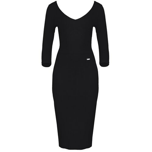 Lenitif Ženska haljina K476 crna Slike