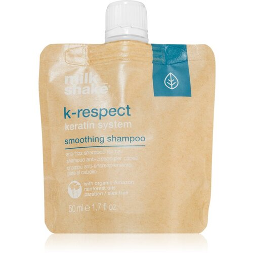Milk Shake K-Respect Smoothing Shampoo šampon proti krepastim lasem 50 ml Cene