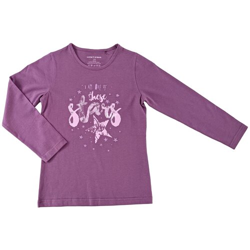 Lucky Kiddo majica DR LK-KGT LS 2_22 016470 D vijolična 122 Slike