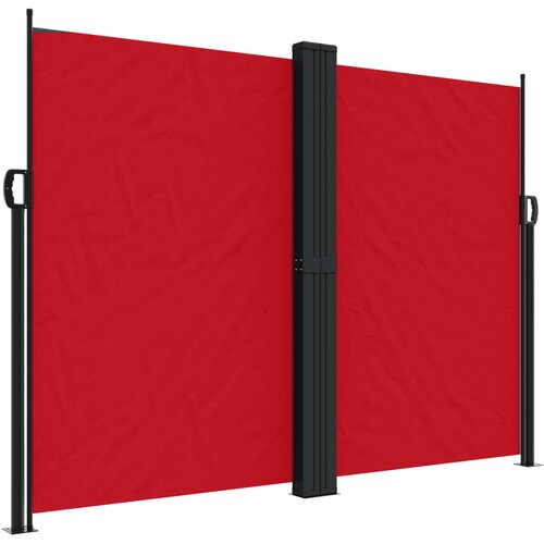  Bočna tenda na uvlačenje crvena 180x1000 cm Slike