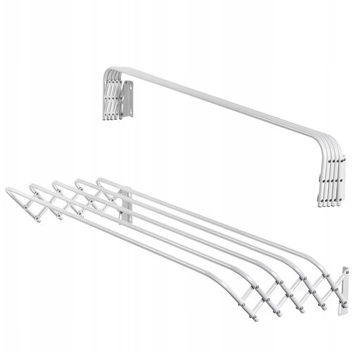 KADAX Su&amp;scaron;ilnik perila za kopalnico, 100 cm, stenski, v obliki harmonike, (5000357078) Slike