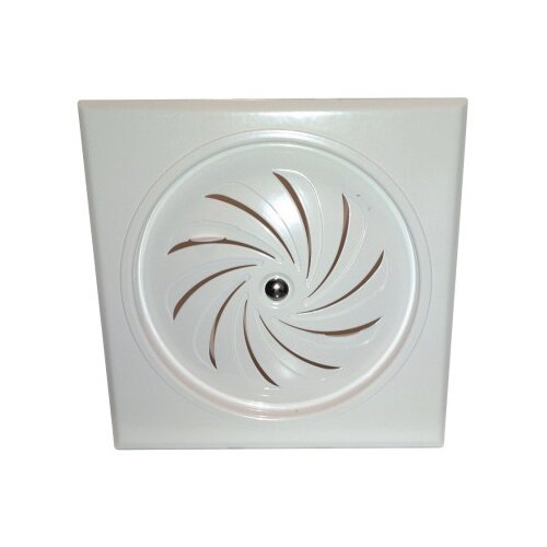 Okrugla ventilaciona rešetka 150x150mm bela plastificirana-hv lim ( 8583 ) Slike