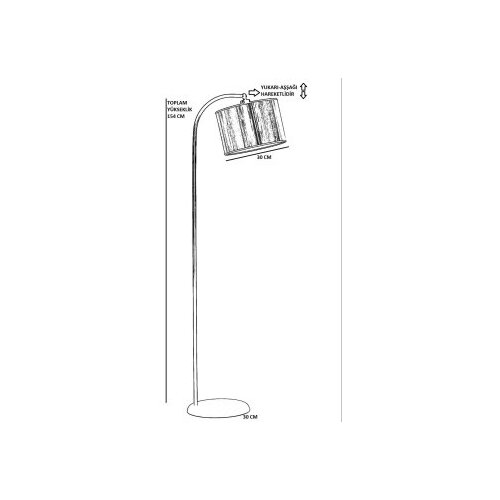 Opviq podna lampa azra 941RTN1341 Slike