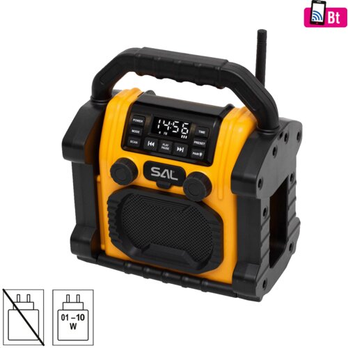 Sal Zvočnik brezžični, Bluetooth, Power Bank, FM, 10W - BTWORKPRO Cene