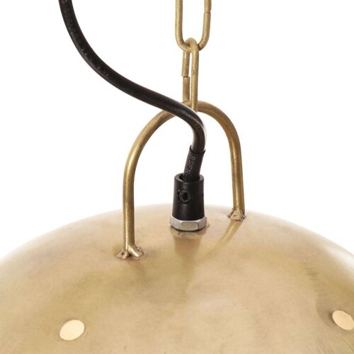VidaXL industrijska viseća svjetiljka 25 w mjedena okrugla 42 cm E27 Slike