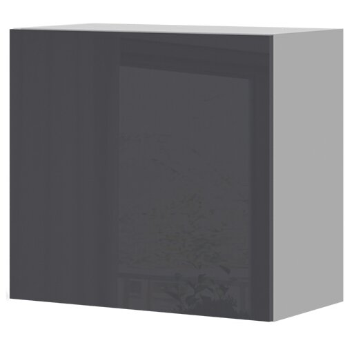 Jela VISEI ELEMENT V5-60-1K/5 ZA KUHINJE INFINITY (VIE BOJA) -Antracit, visoki sjaj Slike