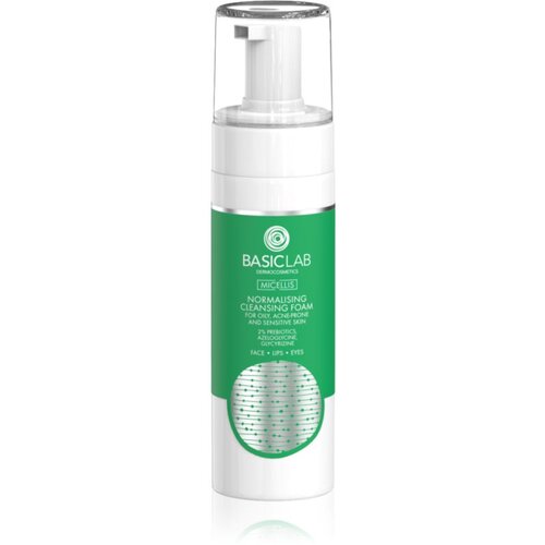 BasicLab Dermocosmetics Micellis nežna čistilna pena za mastno k aknam nagnjeno kožo 150 ml Slike