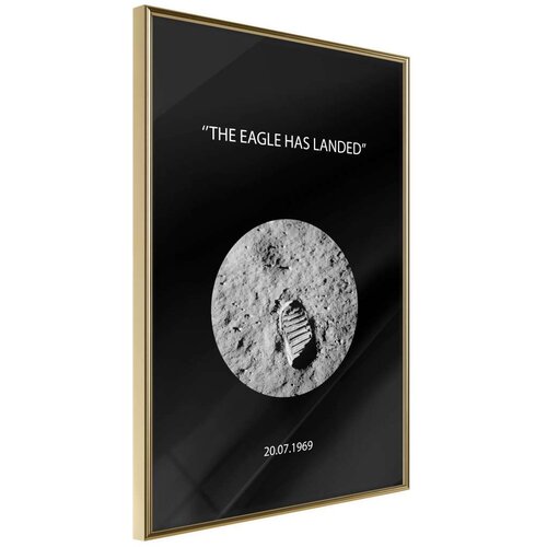  Poster - Small Step 30x45 Slike