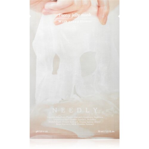 NEEDLY Peony Jelly Mask sheet maska za blistav ten s hidratantnim učinkom 33 ml Cijene