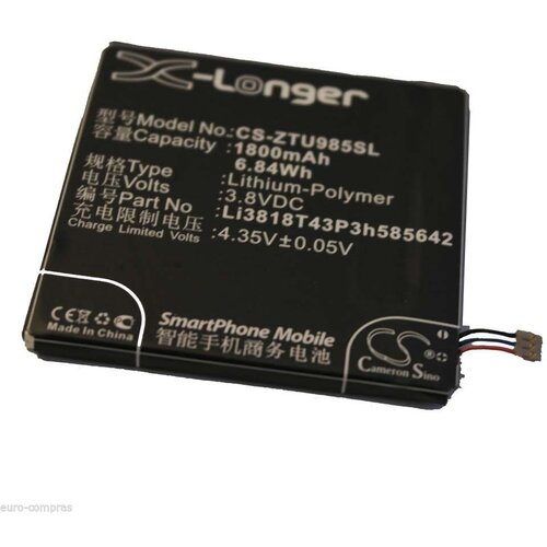 VHBW Baterija za ZTE U930 / U985 / V985, 1800 mAh Cene