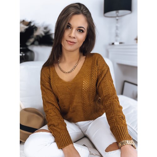 DStreet Sweter damski DARIA musztardowy Cene