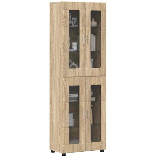  Highboard s policom FLORIN Sonoma hrast 60 x 35 x 182 cm Slike