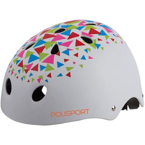 Polisport kaciga polisport dečja urban radical white-orange Slike