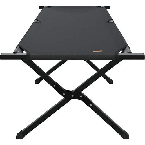  Sklopivi kamperski krevet Crna 193 x 69 x 45 cm Oxford tkanina Slike