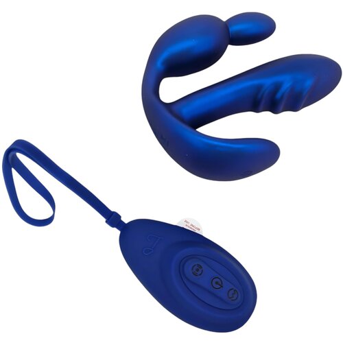 Tracy's Dog dvofazni vibrator z daljinskim upravljalnikom (moder) Cene