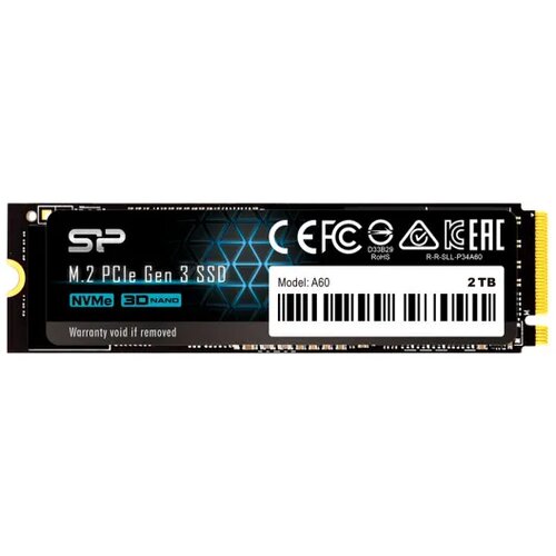 Silicon Power SSD M.2 NVMe 1TB A60 Gen.3, SP001TBP34A60M28 Cene