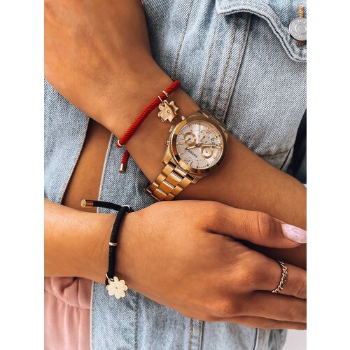DStreet Red bracelet CLOVER Slike
