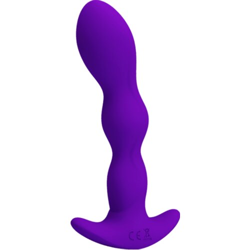 PRETTY LOVE BOTTOM PRETTY LOVE ANAL MASSAGER 12 FUNCTIONS VIBRATION PURPLE Cene
