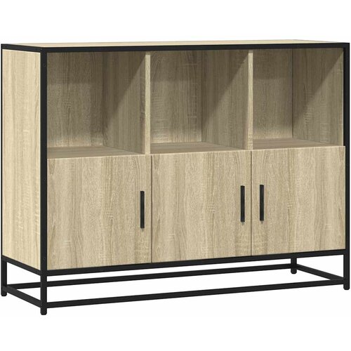 Maison Chic Komoda - Predalnik sonoma hrast 100x35x76 cm inženirski les, (21717492) Slike