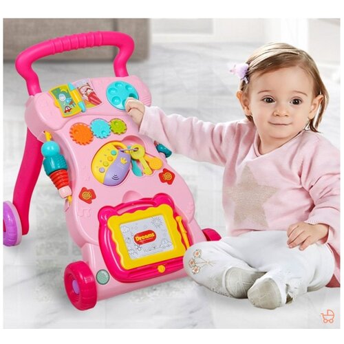 Huanger prohodavalica za bebe-pink Slike