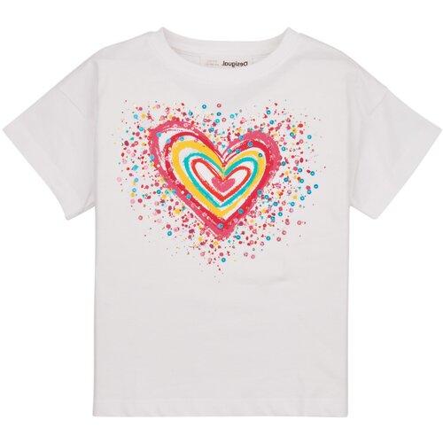 Desigual TS_HEART Bijela Cijene