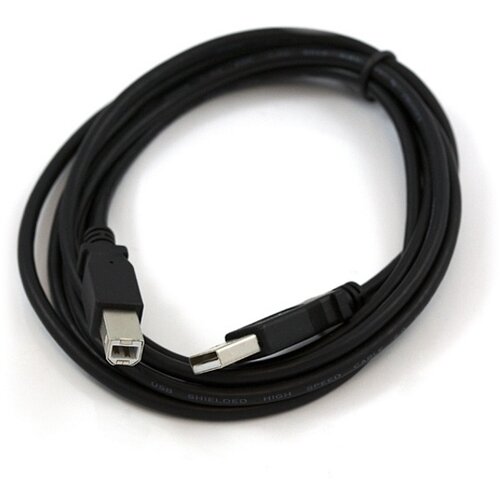 E-green Kabl USB A - USB B M/M 1.8m crni (full bakar) Premium Slike