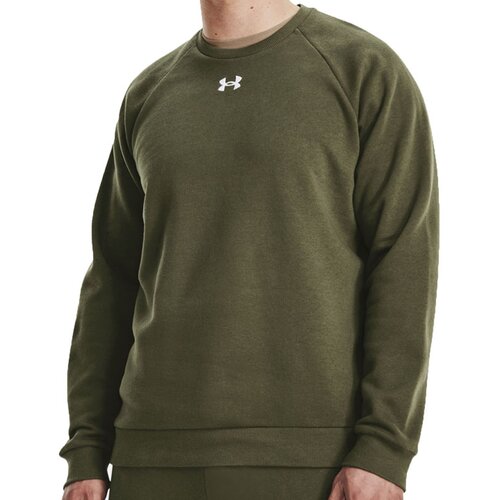 Under Armour Sweatshirt Rival Fleece Crew Green S Cene