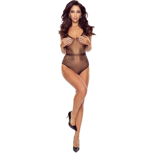 Passion Bodystocking BS115 Black Slike