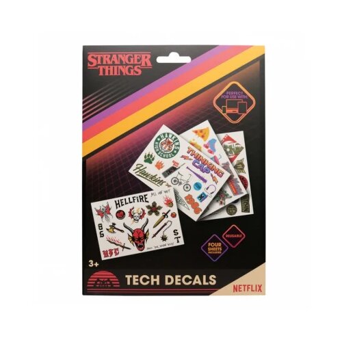 Fanattik Stranger Things Tech Decals Cene