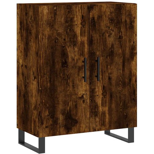  Komoda boja dimljenog hrasta 69,5x34x90 cm konstruirano drvo Slike