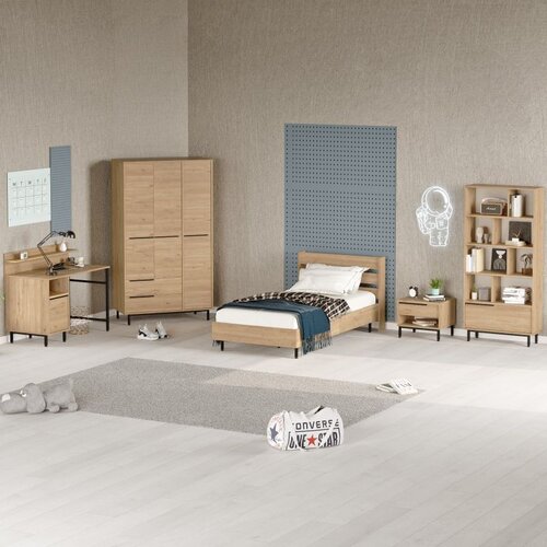 Hanah home ON25-S oak young room set Cene