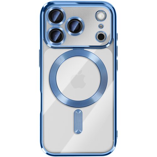 AVIZAR Ovitek za iPhone 17 Pro, združljiv z MagSafe, s kromiranim robom, Modra, (5000190516) Cene