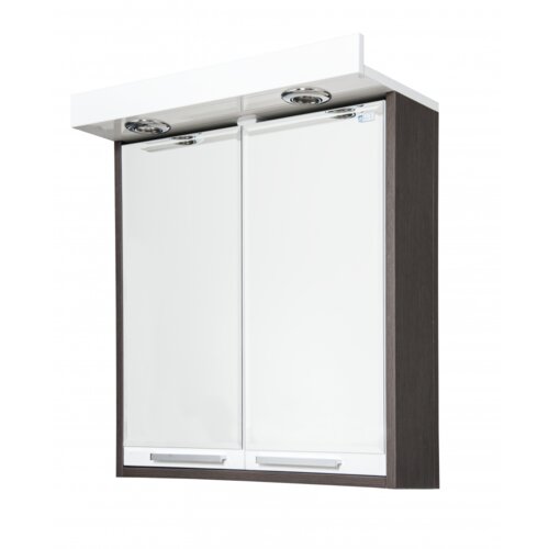 Ceramica lux Ormarić za kupatilo Atina Wenge, Gornji deo 55 Slike