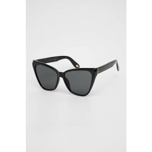 Answear Lab Sunčane naočale za žene, boja: crna