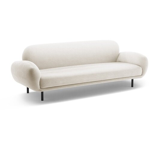Micadoni Bela sedežna garnitura iz tkanine boucl&amp;eacute; 208 cm Poppy &amp;ndash; Slike