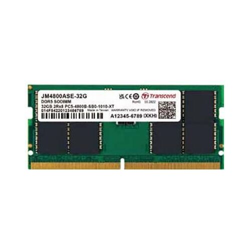 Transcend JetRAM DDR5 4800 32GB SO-DIMM Slike