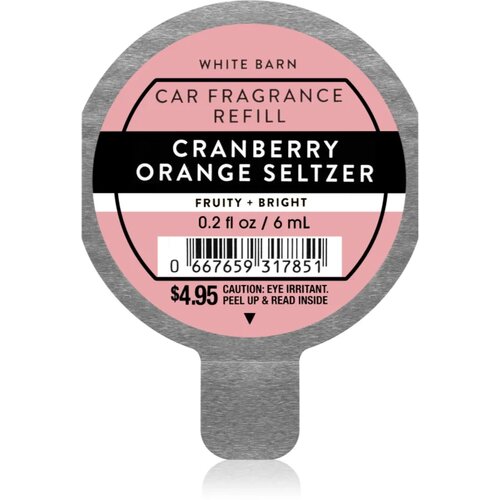 Bath & Body Works Cranberry Orange Seltzer miris za auto zamjensko punjenje 6 ml Cijene