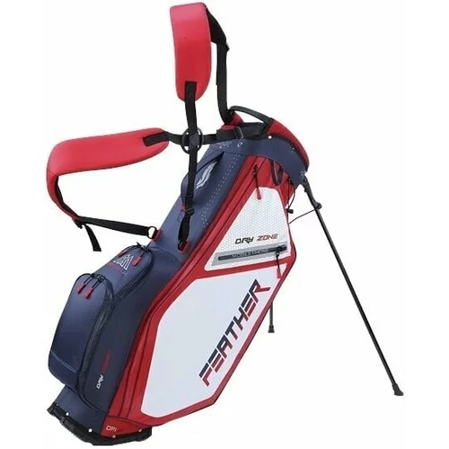Big Max Dri Lite Feather Navy/Red/White Golf torba Stand Bag